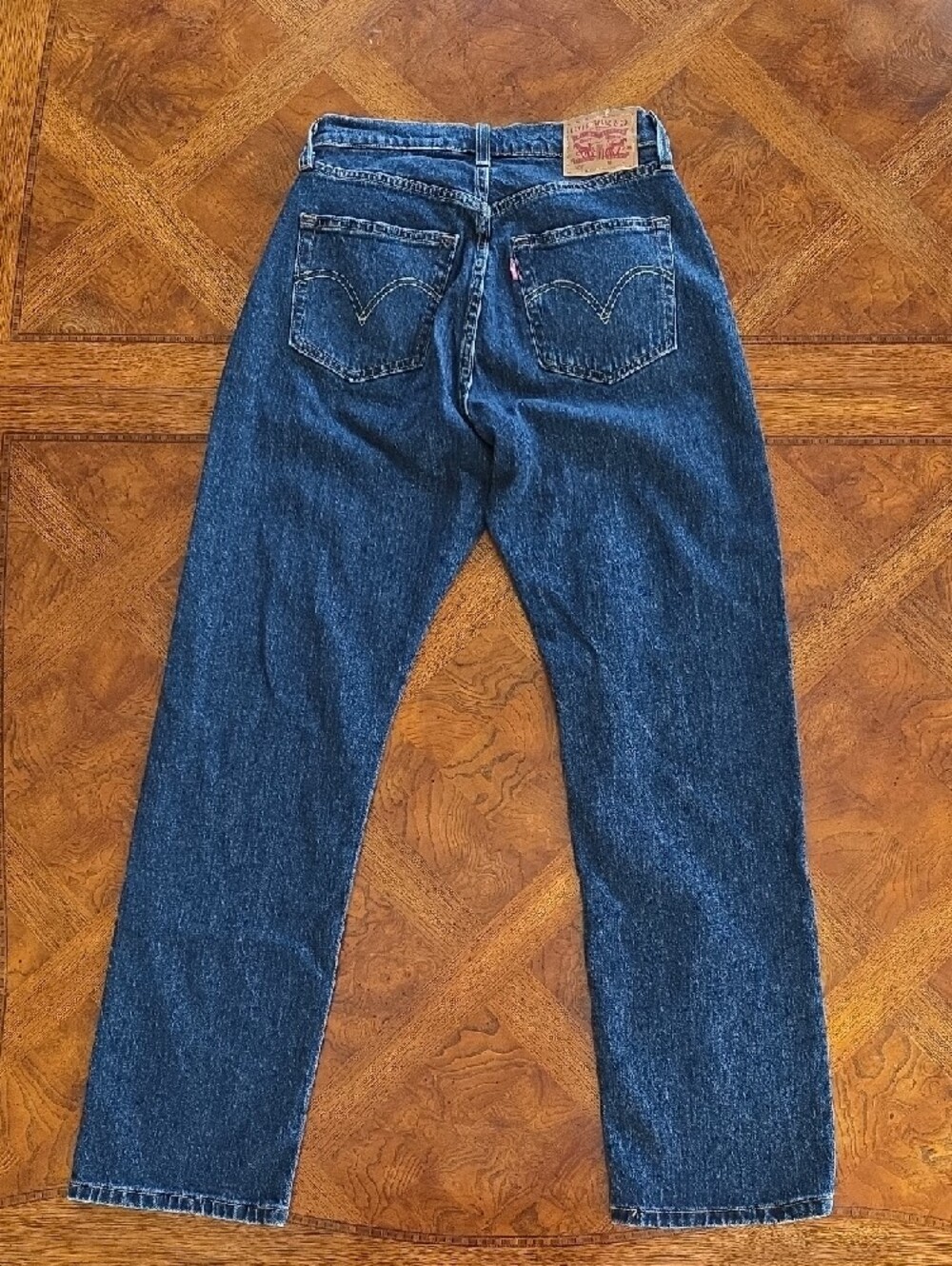 Levi's Women's 501 Curve Straight Leg Stretch Jeans - Mild Salsa - 27 X 30 - NEW - Picture 2 of 12